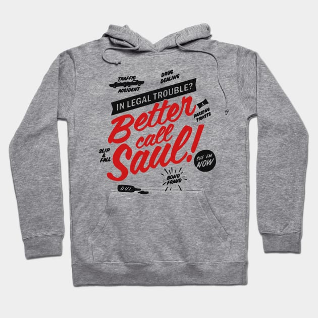 Better call Saul Hoodie by Velocipede Designs